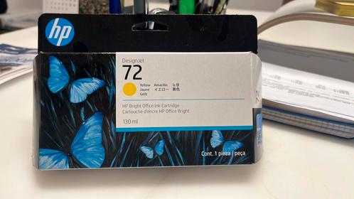 HP 72 gele DesignJet inktcartridge, 130 ml, Computers en Software, Printerbenodigdheden, Zo goed als nieuw, Cartridge, Ophalen of Verzenden
