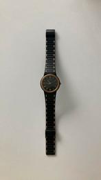 Seiko horloge zwart/goud, Ophalen of Verzenden, Zo goed als nieuw, Goud, Seiko