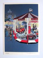 Ex Libris de Jean-Luc Delvaux numéroté et signé TBE, Livres, Une BD, Enlèvement ou Envoi, Neuf, Delvaux