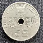 Belgium 1940 - 5 Cent VL/FR - Leopold III-Morin 469 - Pr/FDC, Postzegels en Munten, Munten | België, Losse munt, Verzenden