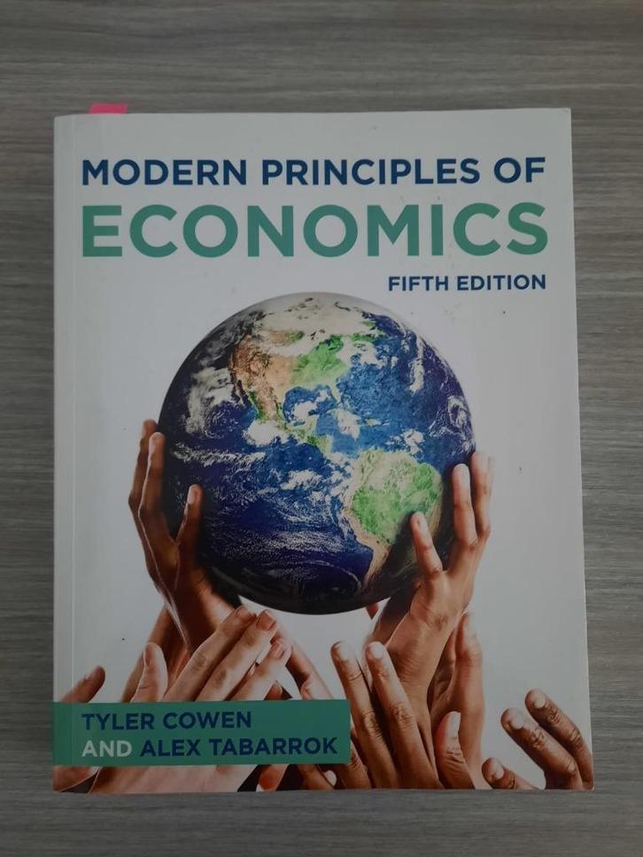 Modern principles of Economics, Boeken, Studieboeken en Cursussen, Zo goed als nieuw, Hoger Onderwijs, Ophalen of Verzenden