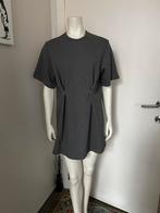 Carven grijze mini-jurk met sweatshirt, maat S