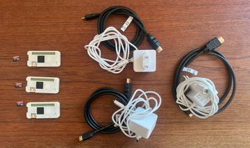 3x Raspberry Pi Zero 2 W starterkit 32GB + hdmi + voeding beschikbaar voor biedingen
