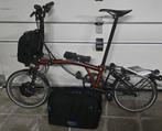 plooibar fiets Brompton C-Line H6L elektrisch, Fietsen en Brommers, Ophalen, Brompton, 16 tot 18 inch, Versnellingen