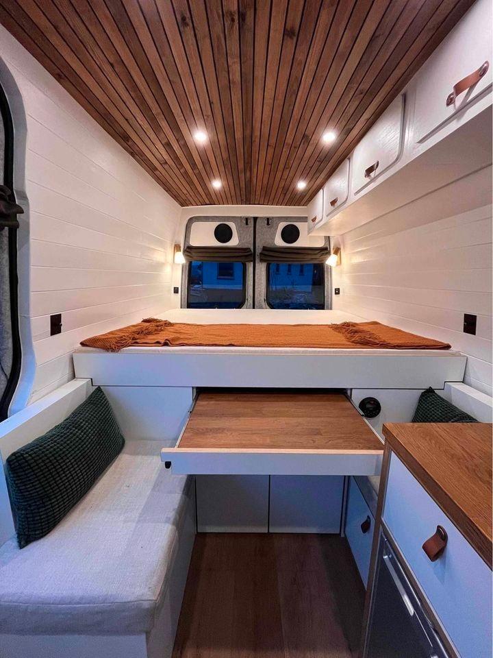 Campervan Volkswagen Crafter, Caravans en Kamperen, Caravans, Particulier, Oven, Ophalen