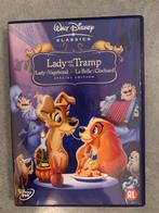Walt Disney Classics DVD Lady en de vagebond nieuwstaat, Alle leeftijden, Ophalen of Verzenden, Europees, Tekenfilm