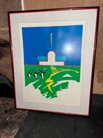 Zeefdruk obers, Antiek en Kunst, Ophalen