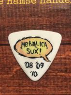 Metallica  2009 bass plectrum  mediator pick, Comme neuf, Enlèvement ou Envoi