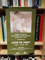 Retropectieve Leon De Smet 1986 affiche, Ophalen of Verzenden, Gebruikt