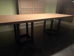 Massief eiken tafel, Huis en Inrichting, Tafels | Eettafels, Ophalen, Zo goed als nieuw, Vijf personen of meer, Rechthoekig