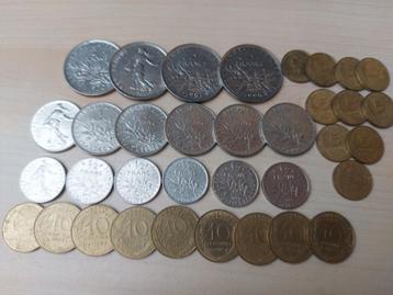 Lot Franse munten te koop
