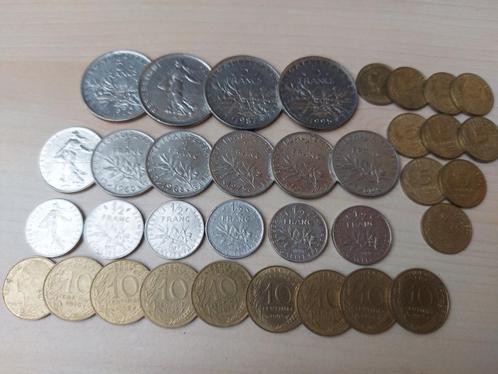 Lot Franse munten te koop, Timbres & Monnaies, Monnaies | Europe | Monnaies non-euro, Monnaie en vrac, France, Enlèvement