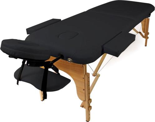 Massagetafel | Inklapbaar | Zwart, Sports & Fitness, Produits de massage, Neuf, Table de massage, Envoi