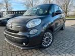 Fiat 500L 1.4 Benzine met Garantie, Voorwielaandrijving, Stof, Zwart, Zwart