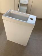 Handwasbakje met kastje en spiegel, Ophalen, Zo goed als nieuw