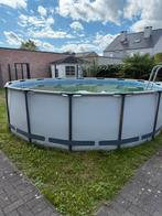 Bestway steel pro zwembad 427x122cm, Rond, Zo goed als nieuw, Ophalen, 120 cm of meer