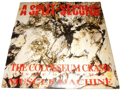 A SPLIT-SECOND - THE COLOSSEUM CRASH (REMIX) - 1989 - BELGIU, Cd's en Dvd's, Vinyl | Rock, Gebruikt, Alternative, 12 inch, Ophalen of Verzenden