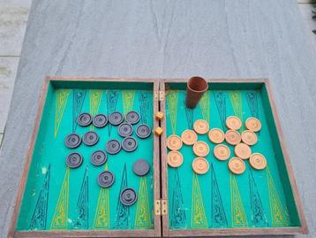 oude backgammon - trik trak spel