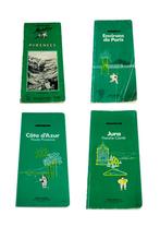Lot de 4 Guides Verts Michelin (1970), Livres, Guides touristiques, Michelin, Utilisé, Guide ou Livre de voyage, Michelin