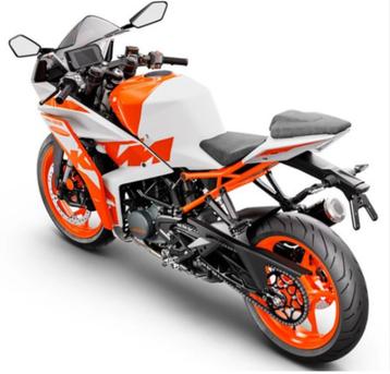 moto neuve KTM RC 125 white 2023