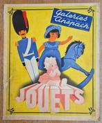 Oude catalogus speelgoed Galeries Anspach 1938 Jouets, Antiek en Kunst, Ophalen of Verzenden