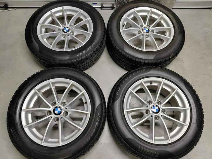 17 inch velgen met winterbanden BMW X3 F25 / X4 F26, Auto-onderdelen, Banden en Velgen, Banden en Velgen, Winterbanden, 17 inch