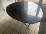 Furnified Richard - Salontafel marmer (zwart), Huis en Inrichting, Ophalen, Overige materialen, Gebruikt, 100 tot 150 cm