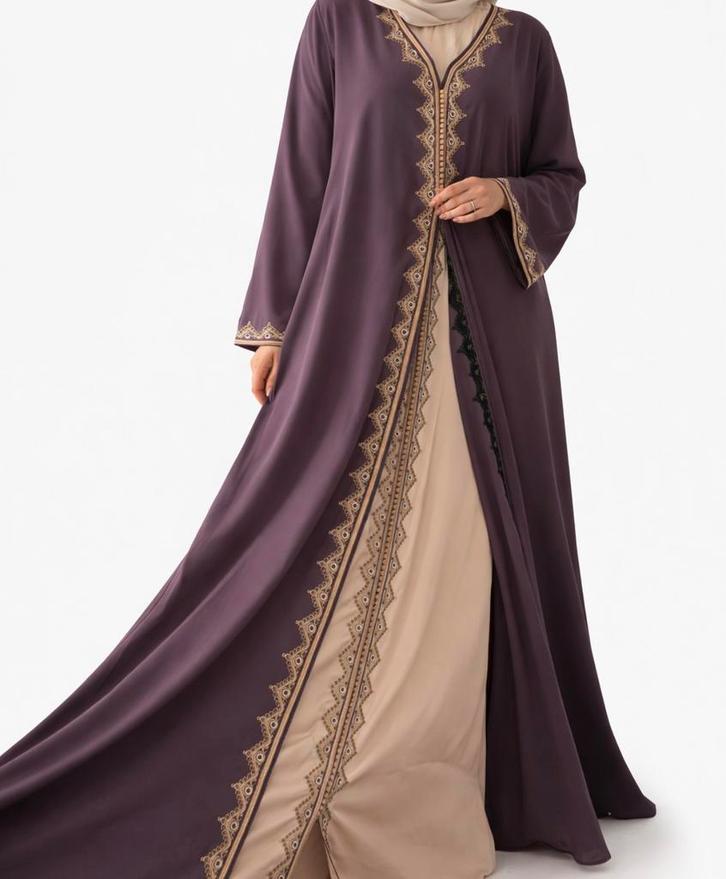Takchita Marocain, Kleding | Dames, Gelegenheidskleding, Nieuw, Maat 42/44 (L), Paars, Ophalen of Verzenden