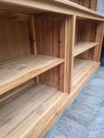 Teak boekenkast/bibliotheekkast GRATIS LEVERING, Huis en Inrichting, Ophalen of Verzenden, Zo goed als nieuw