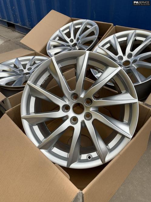 Origineel 18 inch Jaguar Vela Breedset voor Jaguar F type, Auto-onderdelen, Banden en Velgen, Banden en Velgen, 17 inch, Personenwagen