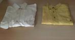 2 mooie herenhemden – korte mouwen – col 39 - 2 voor 10 €, Beige, In extenso, Gedragen, Halswijdte 39/40 (M)