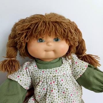Poupée vintage Sebino Camilla 1984 comme cabbage patch, Enlèvement ou Envoi, Utilisé, Poupée
