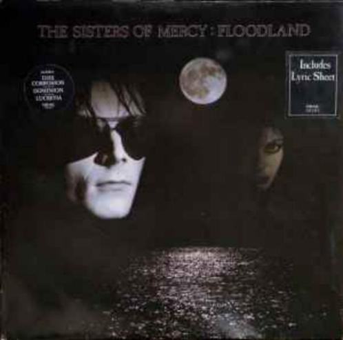 LP THE SISTERS OF MERCY : Floodland, Cd's en Dvd's, Vinyl | Overige Vinyl, Gebruikt, Overige formaten, Ophalen of Verzenden