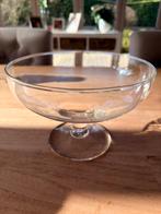 Mooie glazen schaal op voet, Enlèvement, Comme neuf, Verre, Balance