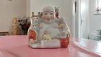Porseleinen lachende Happy Boeddha met 6 kindjes, Nieuw, Ophalen