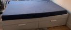Lit ikea et matelas, Wit, Ophalen of Verzenden, Zo goed als nieuw, Overige maten