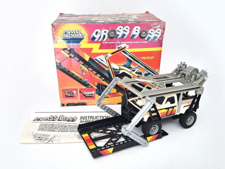 modelauto Cross Boss Galoob 1985, Verzamelen, Speelgoed, Gebruikt, Ophalen of Verzenden