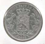 12997 * LEOPOLD1 * 5 frank 1853 * Z.Fr/Pr, Postzegels en Munten, Munten | België, Zilver, Verzenden
