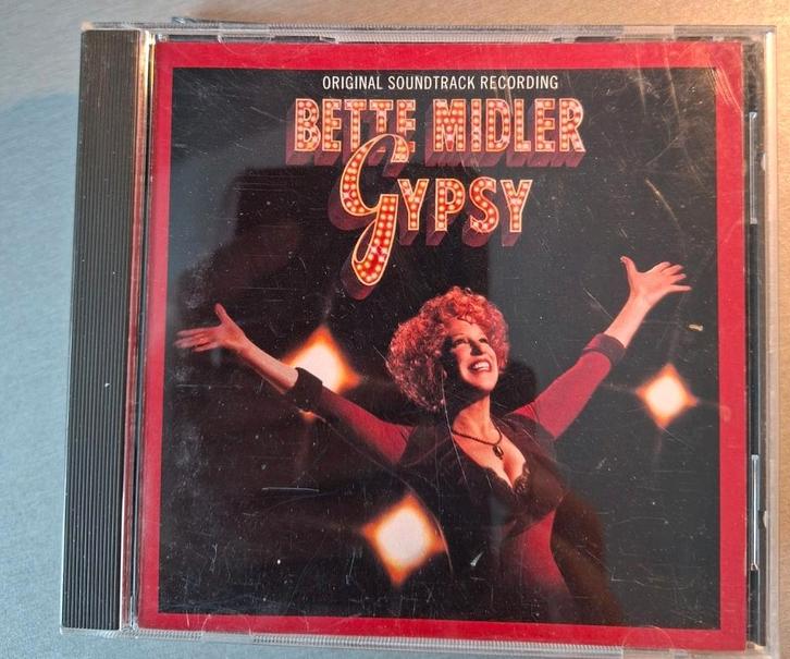 Cd. Gypsy. (Soundtrack, Bette Midler)., Cd's en Dvd's, Cd's | Filmmuziek en Soundtracks, Gebruikt, Ophalen of Verzenden