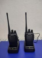 2 Nieuwe Professionele Walkie-Talkies, Ophalen of Verzenden, Zo goed als nieuw, Portofoon of Walkie-talkie, Met broekklem