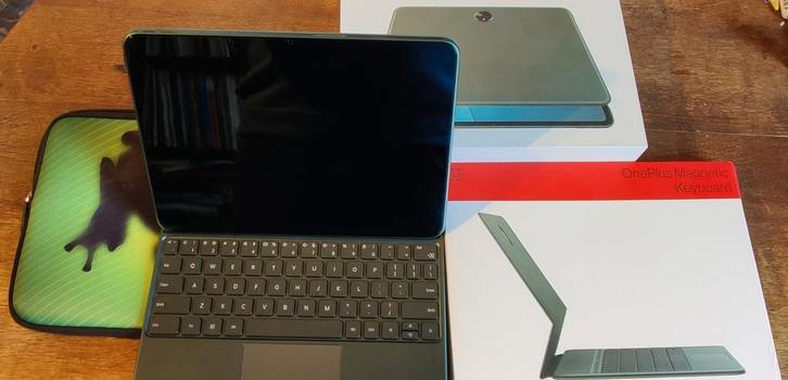 Kit tablette one plus Pad +chargeur + housse et clavier, Computers en Software, Android Tablets, Zo goed als nieuw, Ophalen