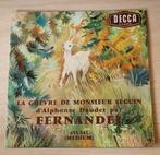 Vinyle 45 tours Fernandel La chèvre de Monsieur Seguin, CD & DVD, Vinyles | Enfants & Jeunesse, Utilisé, Enlèvement ou Envoi, Fable ou Conte (de fées)