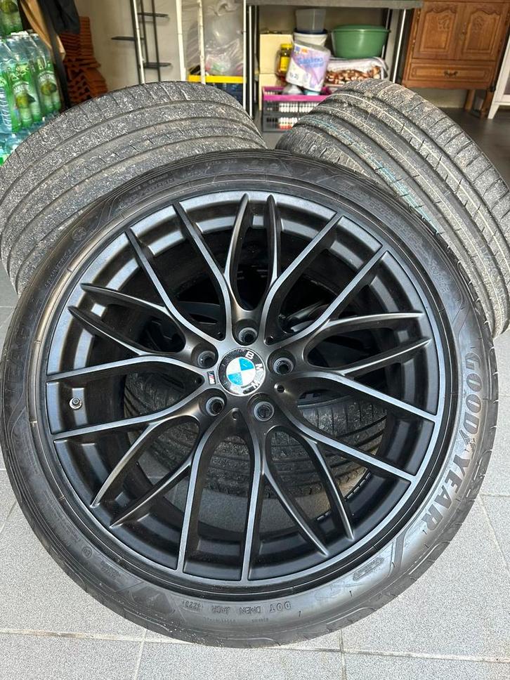 19 inch BMW 405m stijl velgen + zomerbanden, Auto-onderdelen, Banden en Velgen, Banden en Velgen, Zomerbanden, 19 inch, 275 mm