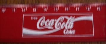Règle Coca-Cola rouge avec Enjoy Coca-Cola Coke, Enlèvement ou Envoi, Neuf