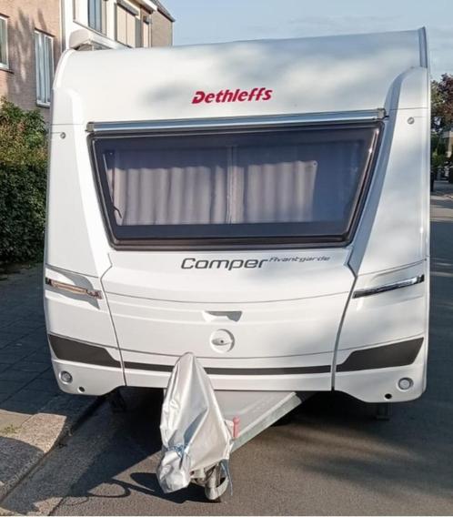 Dethleffs carvan te koop, Caravans en Kamperen, Caravans, Particulier, tot en met 3, 1250 - 1500 kg, Standaardzit, Dethleffs, 2 aparte bedden