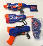 3 Nerf guns met patronen in perfecte staat, Kinderen en Baby's, Ophalen, Gebruikt