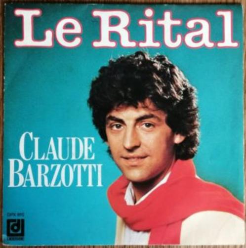 CLAUDE BARZOTTI – Le Rital – SINGLE – Vinyl, Cd's en Dvd's, Vinyl Singles, Zo goed als nieuw, Single, Pop, 7 inch, Ophalen of Verzenden