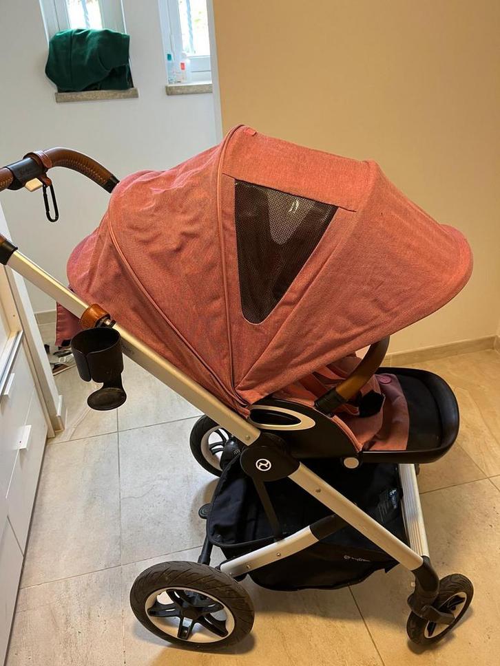 Pousette Cybex Talos S Lux Magnolia Pink, Enfants & Bébés, Buggys, Comme neuf, Enlèvement