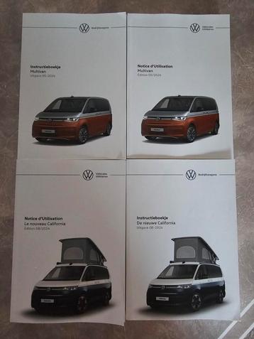 Handleiding VW Volkswagen Multivan California 2024 NL beschikbaar voor biedingen