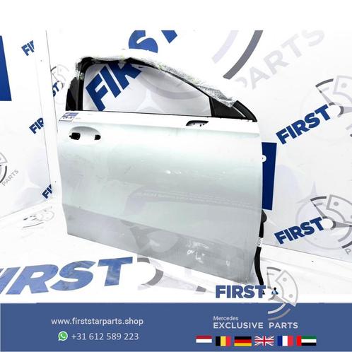 W177 DEUR RECHTS COMPLEET PORTIER ZWART WIT GRIJS RECHTSVOOR, Auto-onderdelen, Carrosserie, Deur, Mercedes-Benz, Voor, Rechts